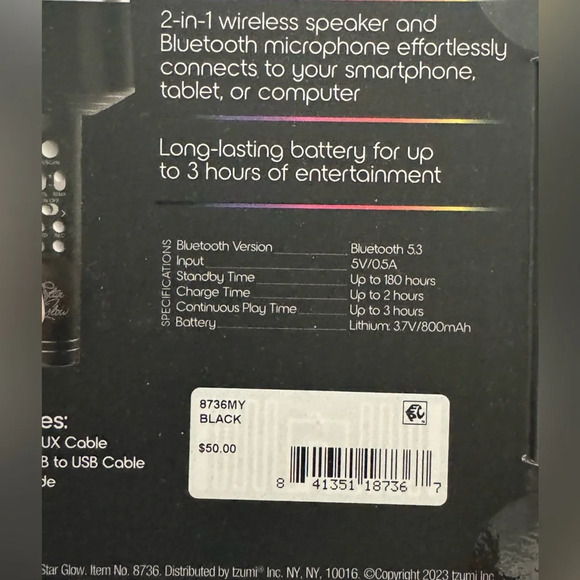 Glam Motion Wireless Microphone 🎤 - Picture 5 of 5